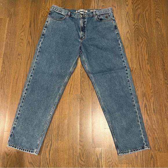 Harley-Davidson men’s original relaxed jeans - blue denim size 40x32 grunge y2k - Picture 7 of 7